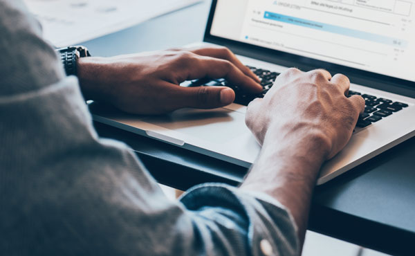 Angaben sicher übermitteln